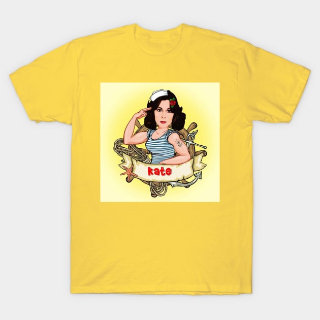 Kate Jackson Pop T-Shirt by fonchi76